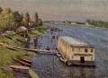 Cobertizo para botes en Argenteuil Gustave Caillebotte
